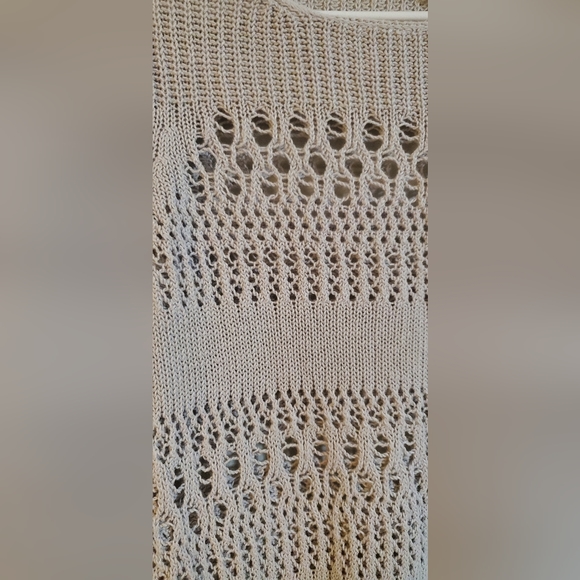 Gap Open knit sweater. Linen/cotton blend. Size M - Picture 5 of 9